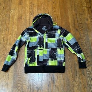 Mens RipZone Boarding Co. fleece lined jacket. Size Medium.